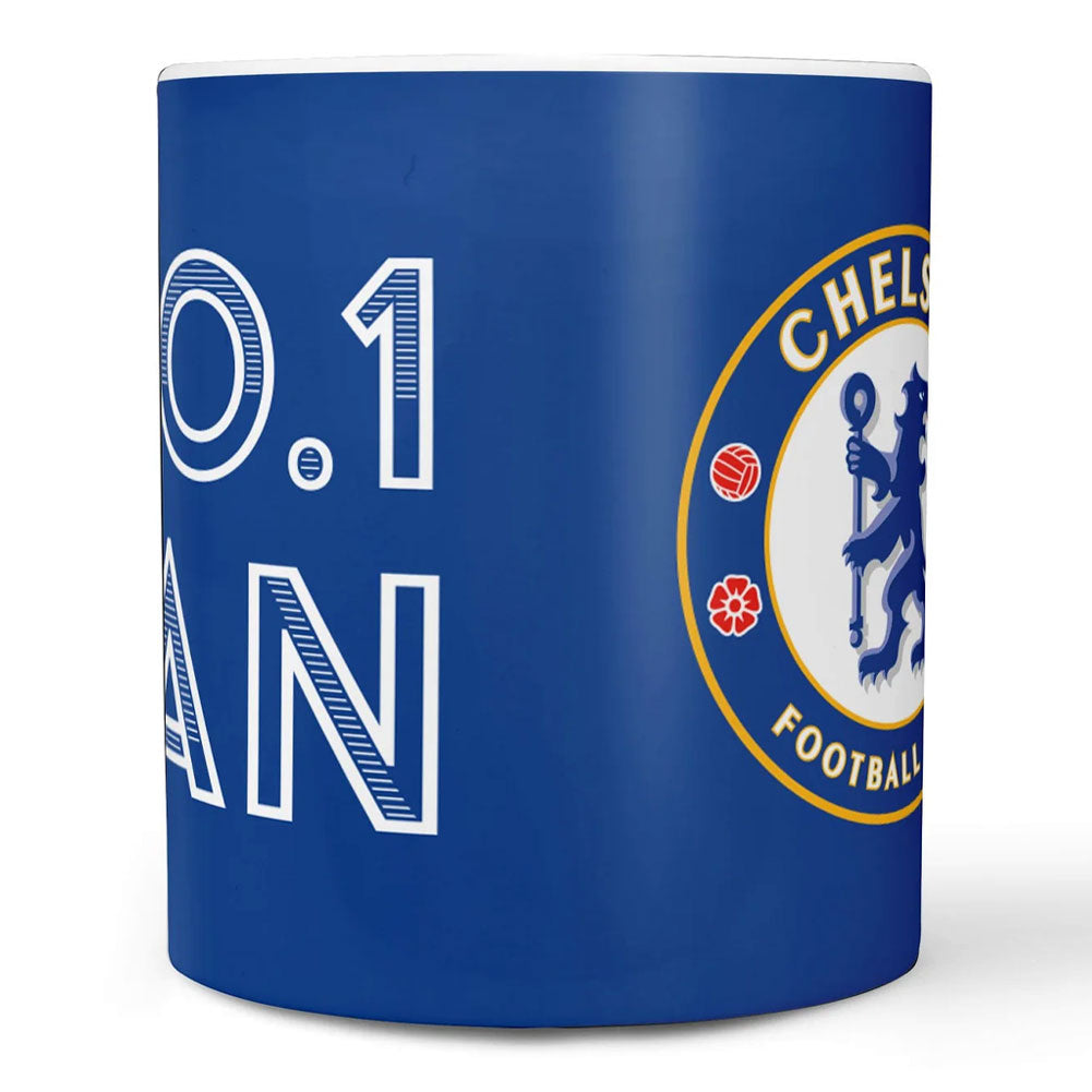 Chelsea FC No.1 Fan Mug - Shop Mugs At Gift Moments - 2