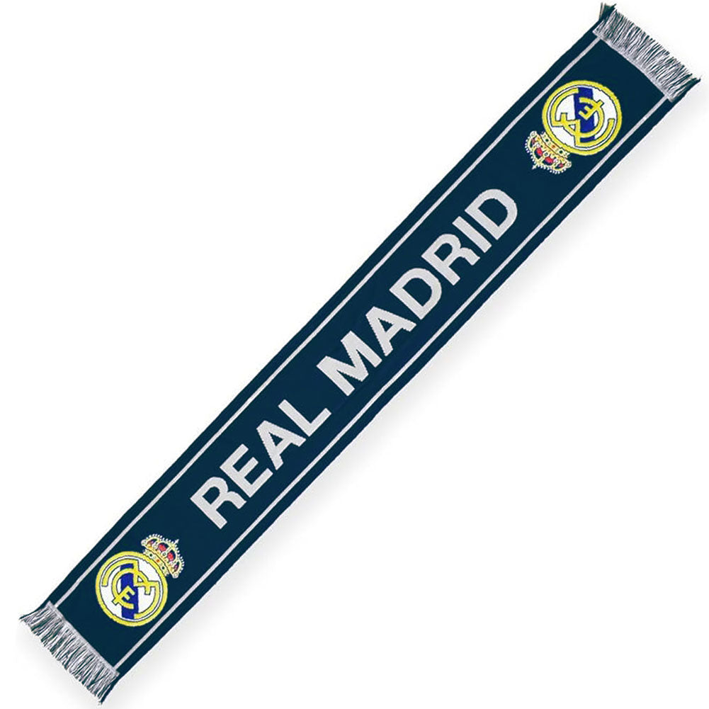 Real Madrid CF Navy Scarf - Shop Scarves At Gift Moments - 1
