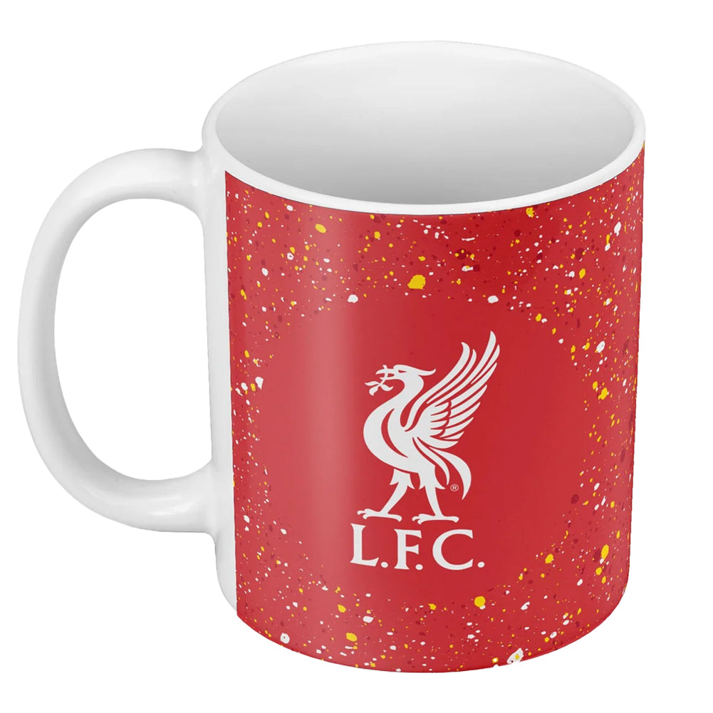 Liverpool FC Paint Splatter Mug - Shop Mugs At Gift Moments - 4