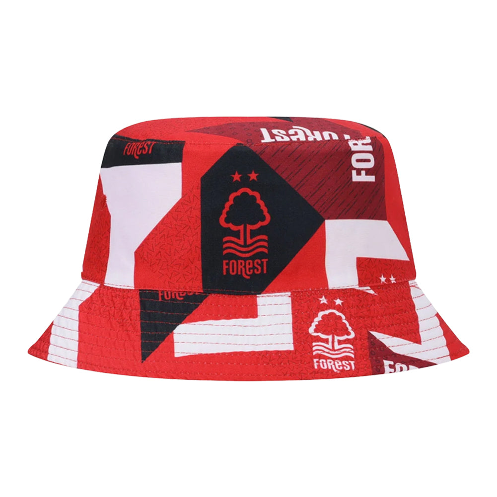 Nottingham Forest FC Geo Bucket Hat - Shop Caps & Hats At Gift Moments - 3