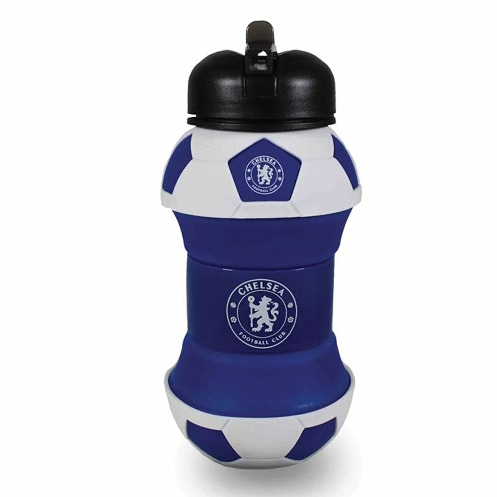 Chelsea FC Collapsible Football Drinks Bottle - Shop Water Bottles At Gift Moments - 2