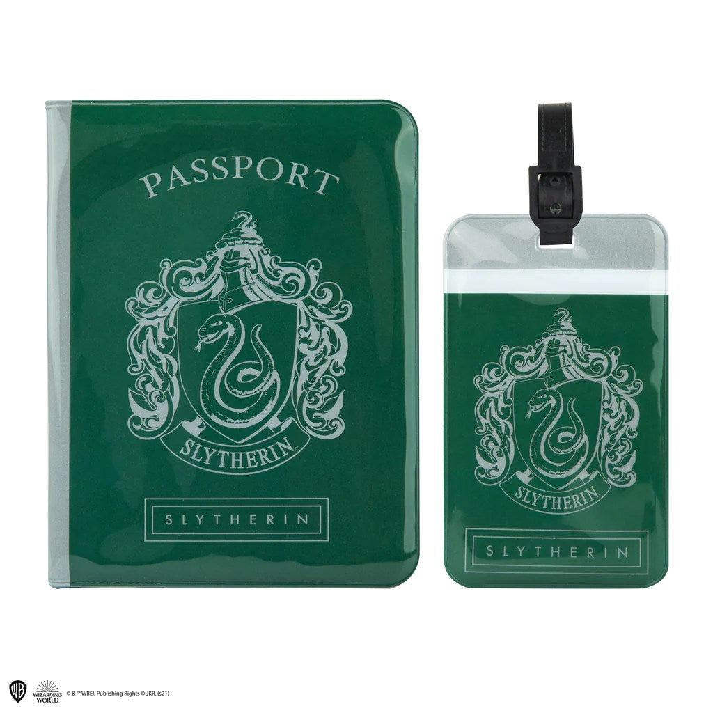 Tag + Passport cover Set - Slytherin