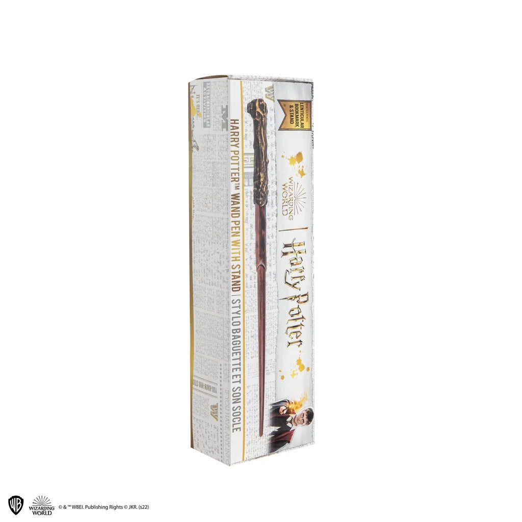 Harry Potter Wand Pen with Stand & Lenticular Bookmark - Shop Pens & Pencils At Gift Moments - 16