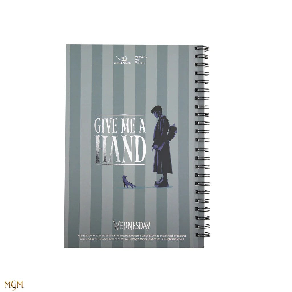 Soft cover Notebook Wednesday this is my writing time purple