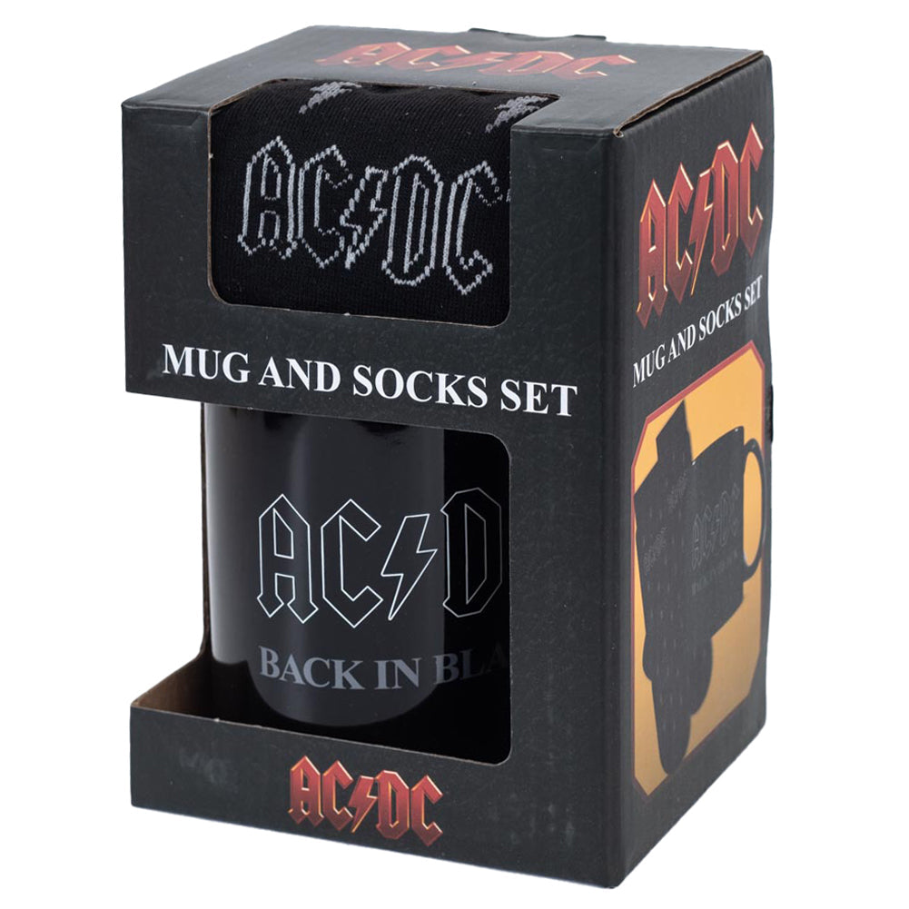 AC/DC Mug & Sock Set: 5 - Mugs By AC/DC
