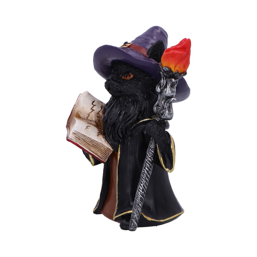 Albus The Black Wizard Cat Figurine - Shop Figurines Small (Under 15cm) At Gift Moments - 3