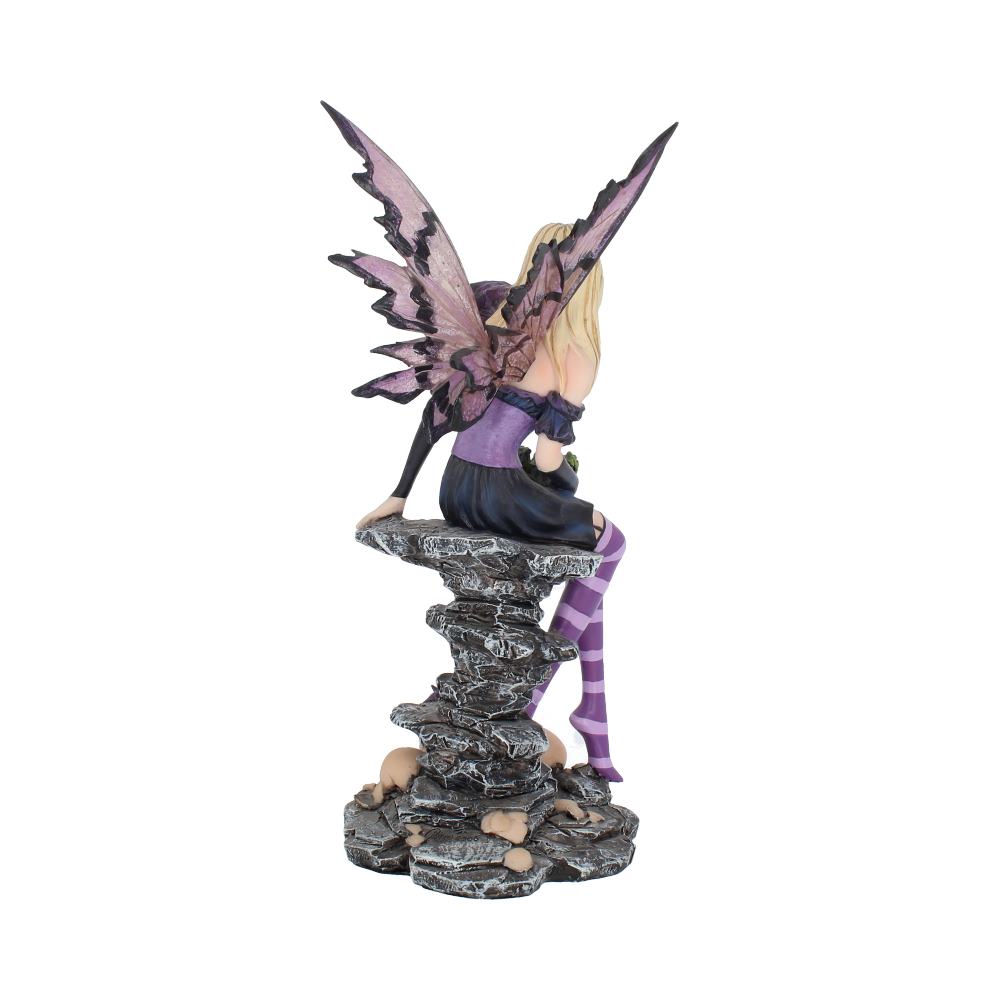 Amethyst and Hatchlings 25.5cm Purple Fairy and Baby Dragon Figurine - Shop Figures & Collectables At Gift Moments - 5