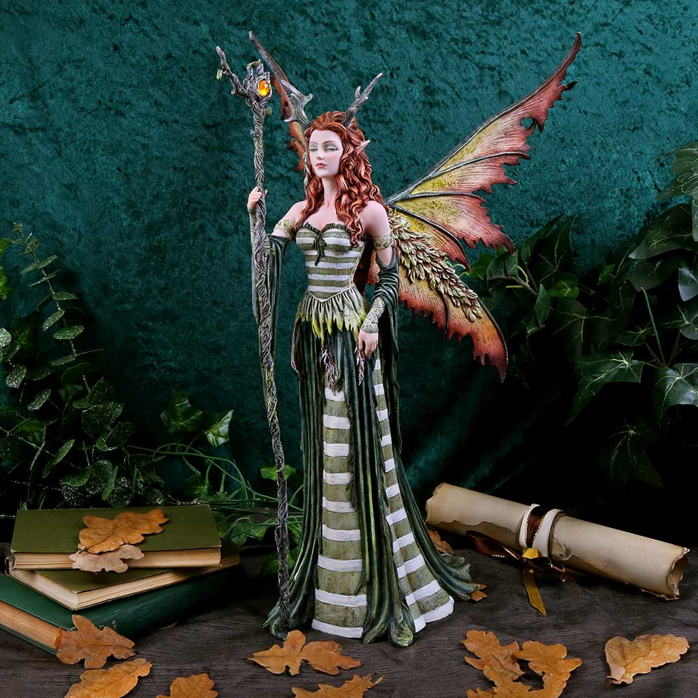 Amy Brown The Green Woman Forest Fairy Ornament - Shop Figures & Collectables At Gift Moments - 1