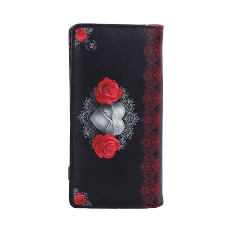 Anne Stokes Only Love Remains Gothic Angel Embossed Purse: 4 - Purses By Anne Stokes