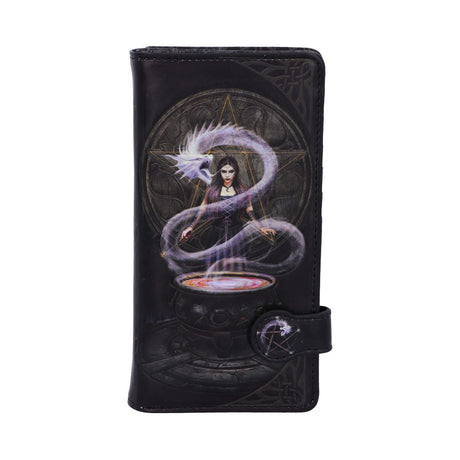 Anne Stokes The Summoning Witch and Dragon Embossed Purse: 2 - Purses By Anne Stokes