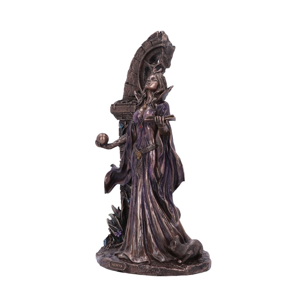 Aradia The Wiccan Queen of Witches Bronze Figurine 25cm: 3 - Figures & Collectables By Gift Moments