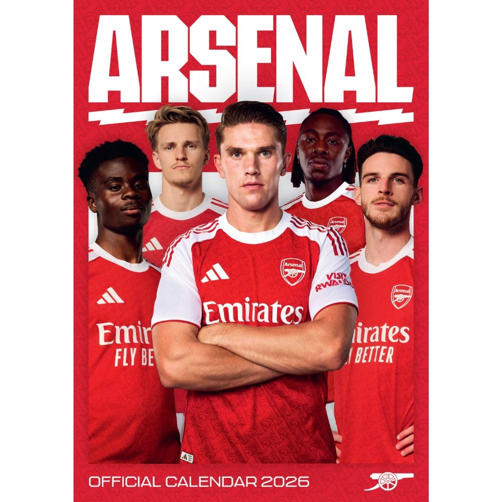 Arsenal FC A3 Calendar 2026: 1 - Calendars By Arsenal