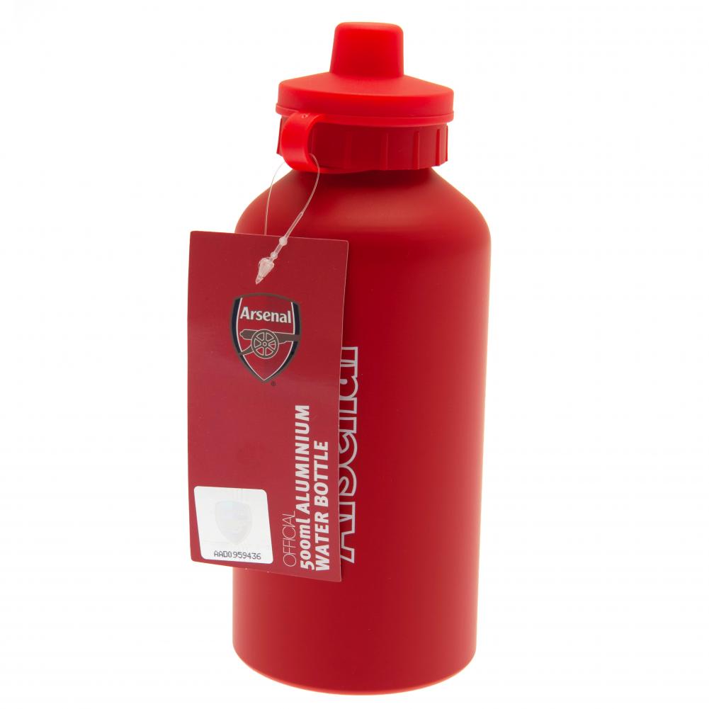 Arsenal FC Aluminium Drinks Bottle MT - Shop Water Bottles At Gift Moments - 1