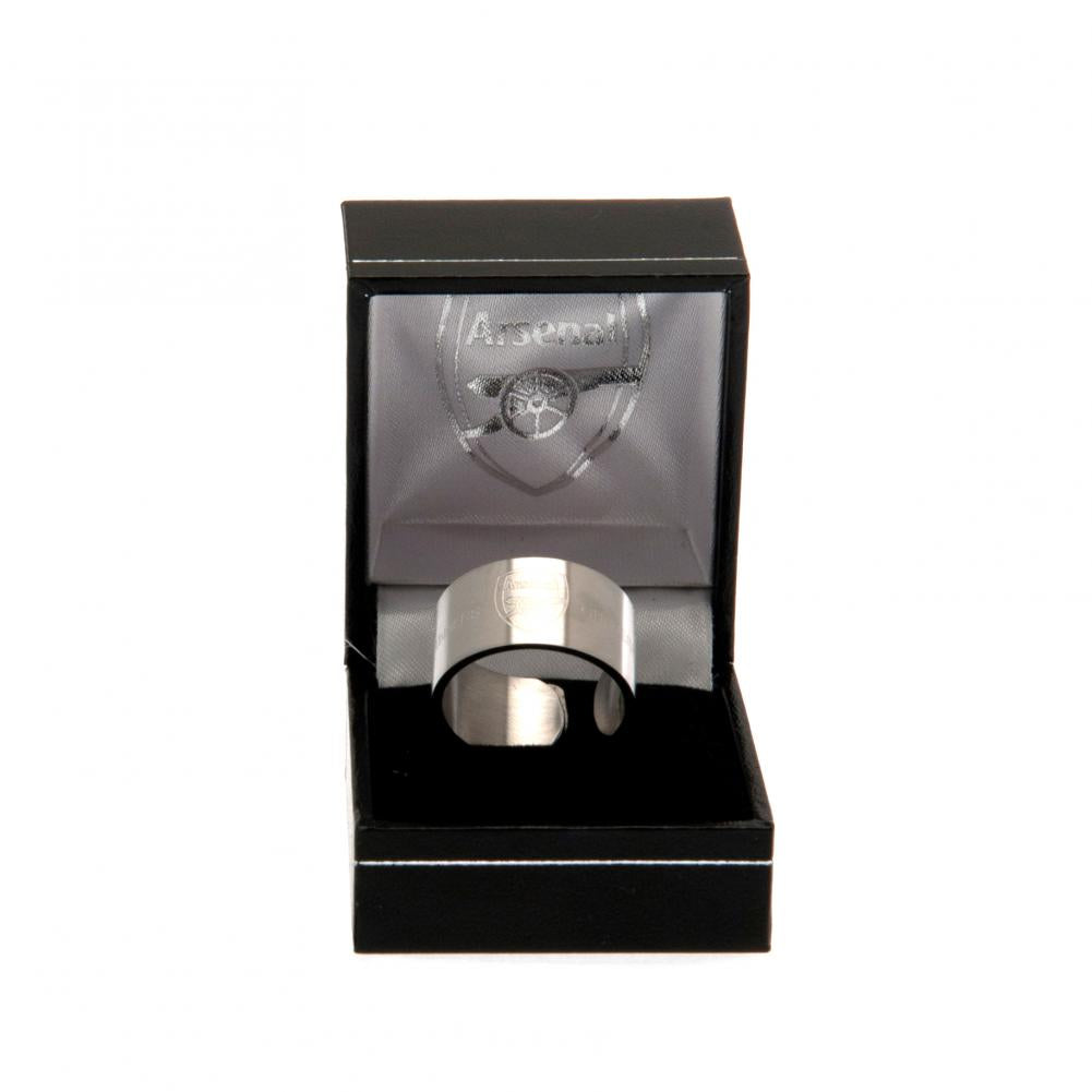 Arsenal FC Bangle Ring Medium - Shop Jewellery At Gift Moments - 1