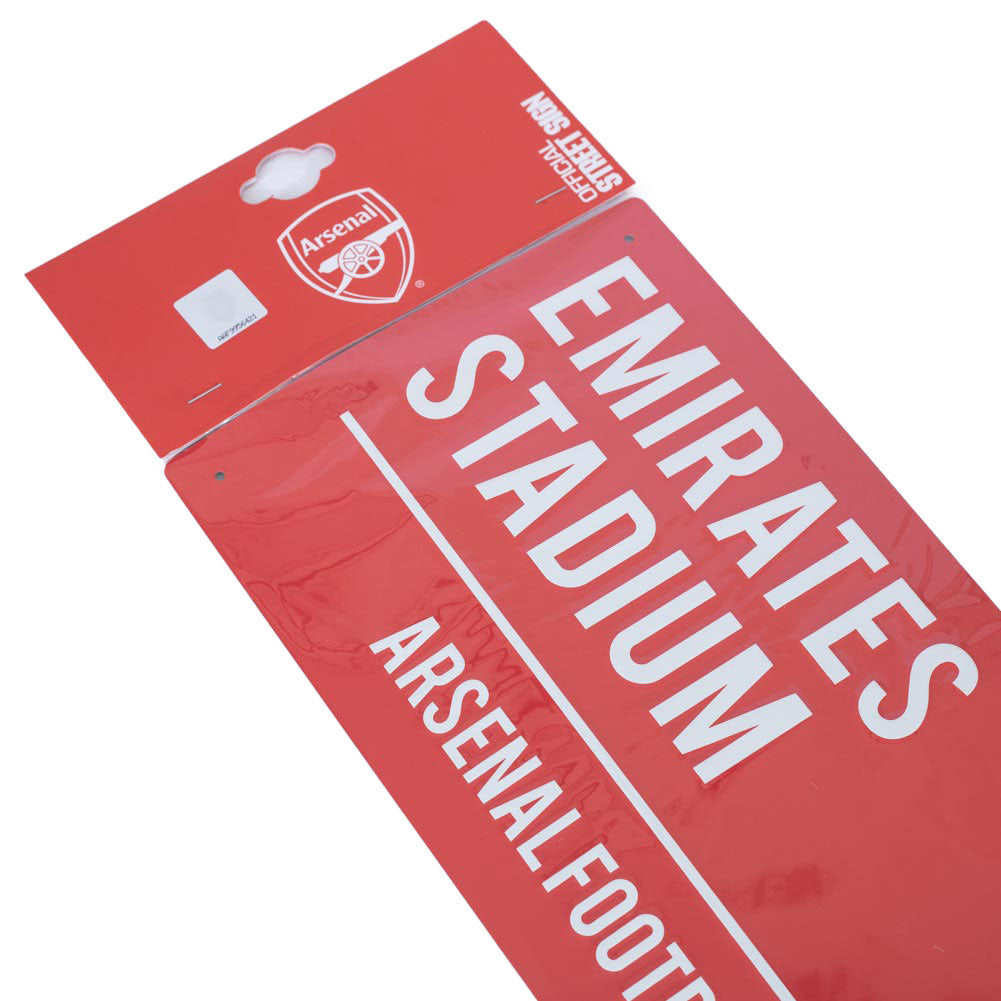 Arsenal FC Colour Street Sign - Shop Signs & Plaques At Gift Moments - 4