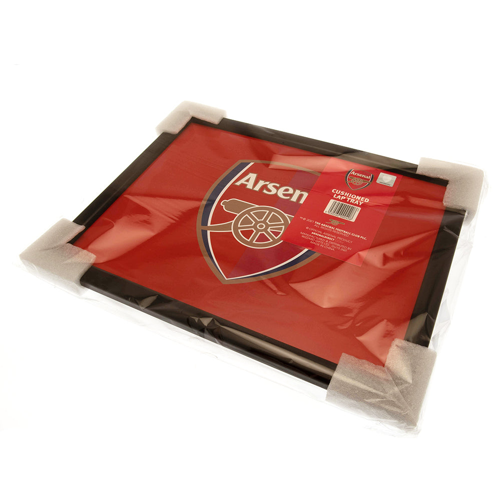 Arsenal FC Cushioned Lap Tray - Shop Lap Trays At Gift Moments - 3