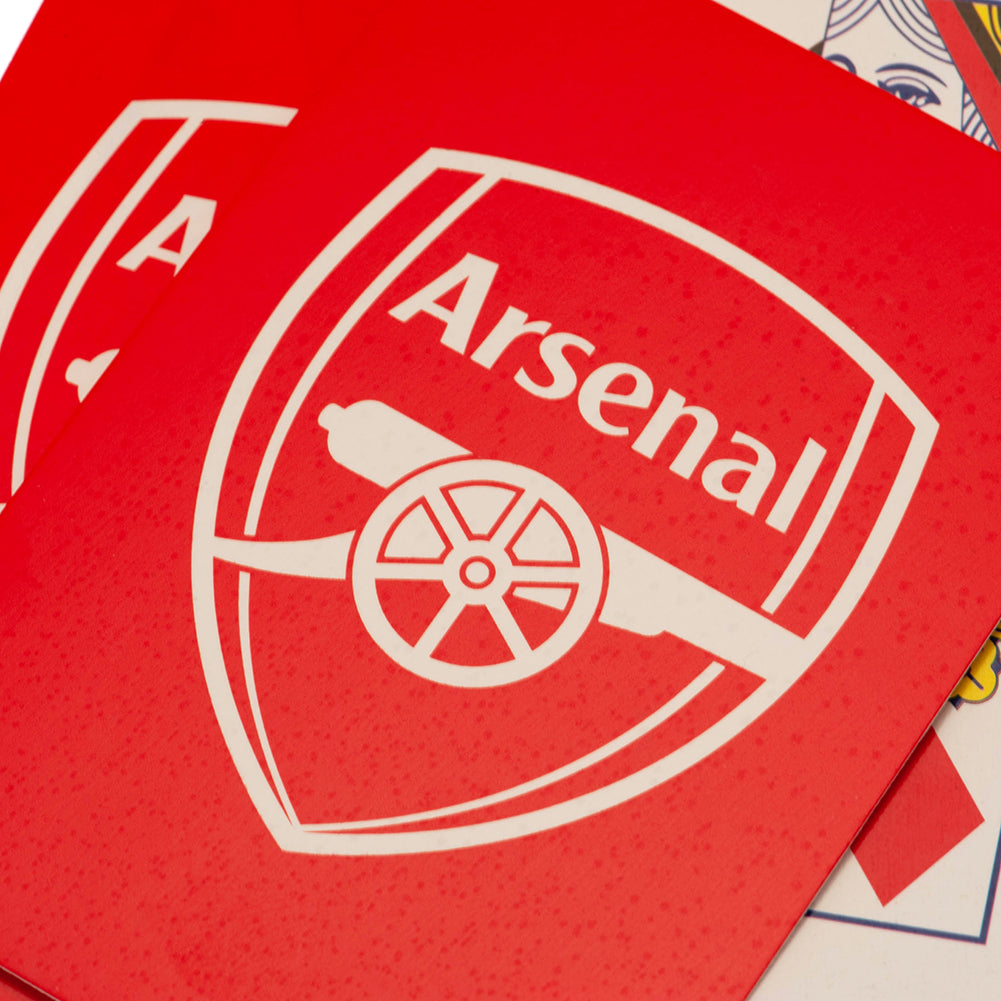 Arsenal FC Executive Playing Cards - Shop Puzzles & Games At Gift Moments - 3