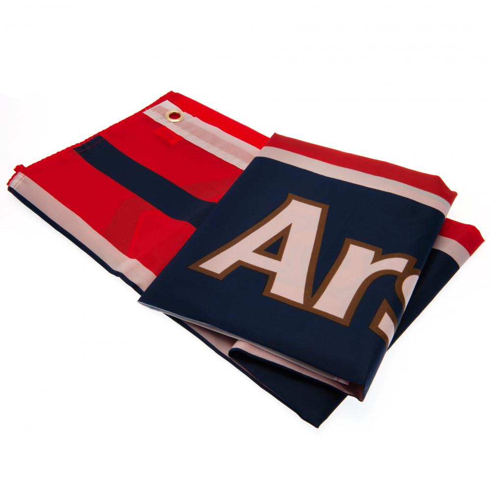 Arsenal FC Wordmark Flag - Shop Flags & Banners At Gift Moments - 3