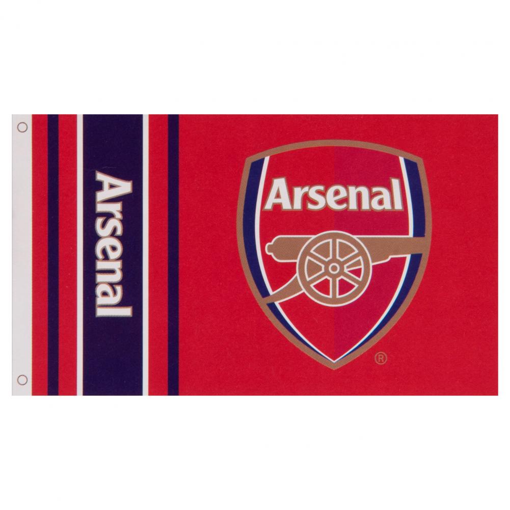Arsenal FC Wordmark Flag - Shop Flags & Banners At Gift Moments - 2