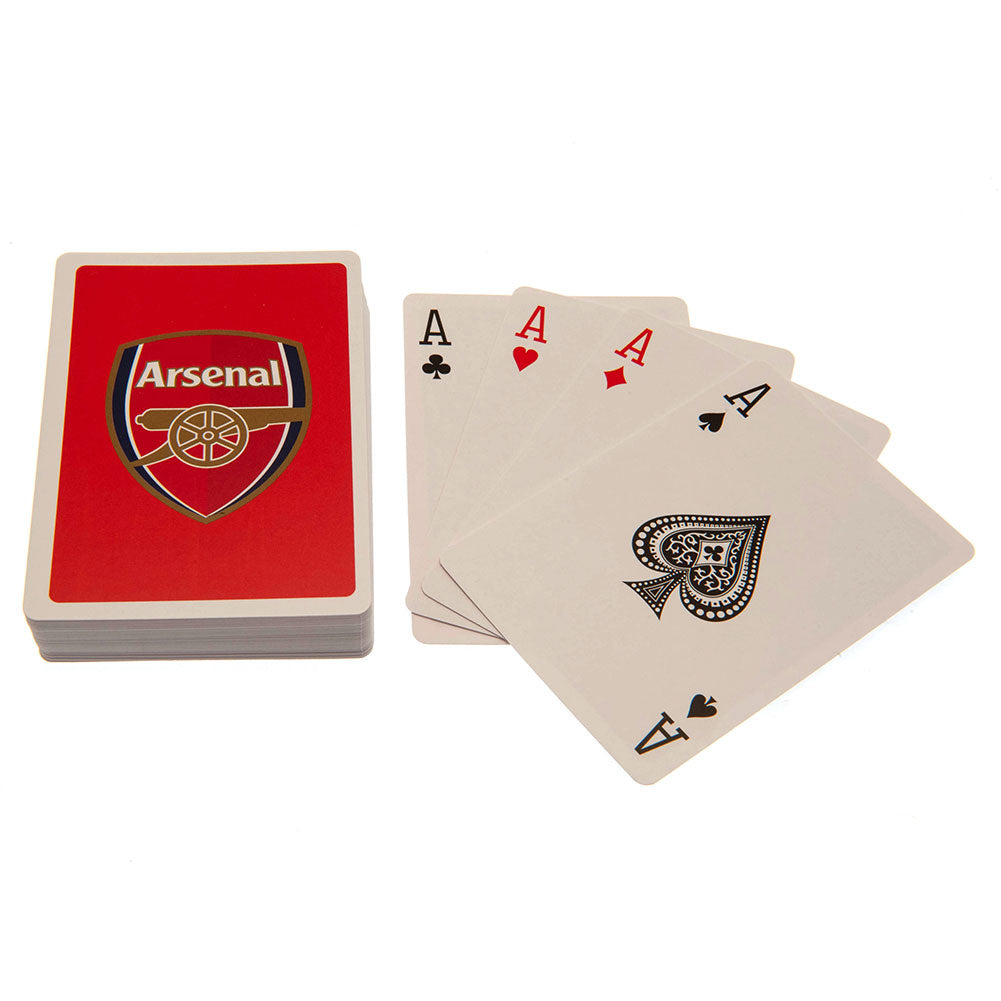 Arsenal FC Playing Cards - Shop Puzzles & Games At Gift Moments - 1
