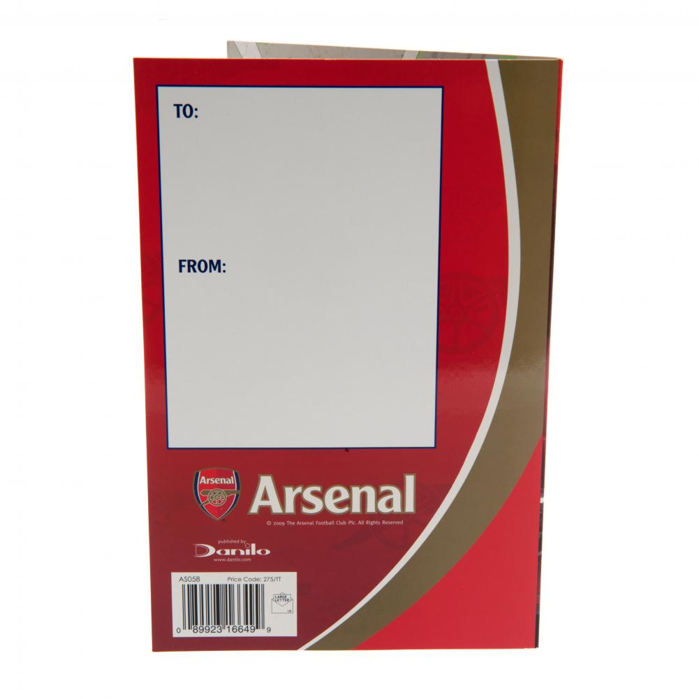 Arsenal FC Pop-Up Birthday Card: 3 - Greeting Cards By Arsenal