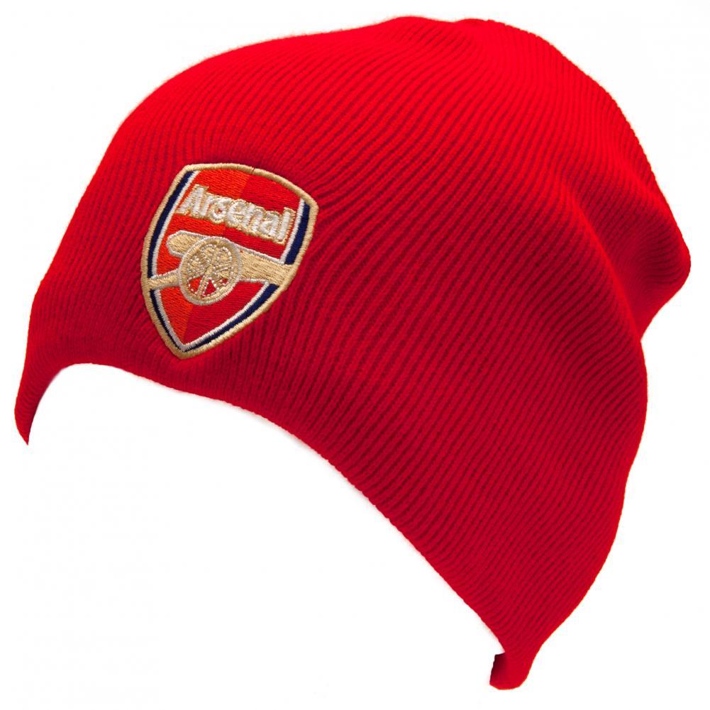 Arsenal FC Red Beanie - Shop Caps & Hats At Gift Moments - 1