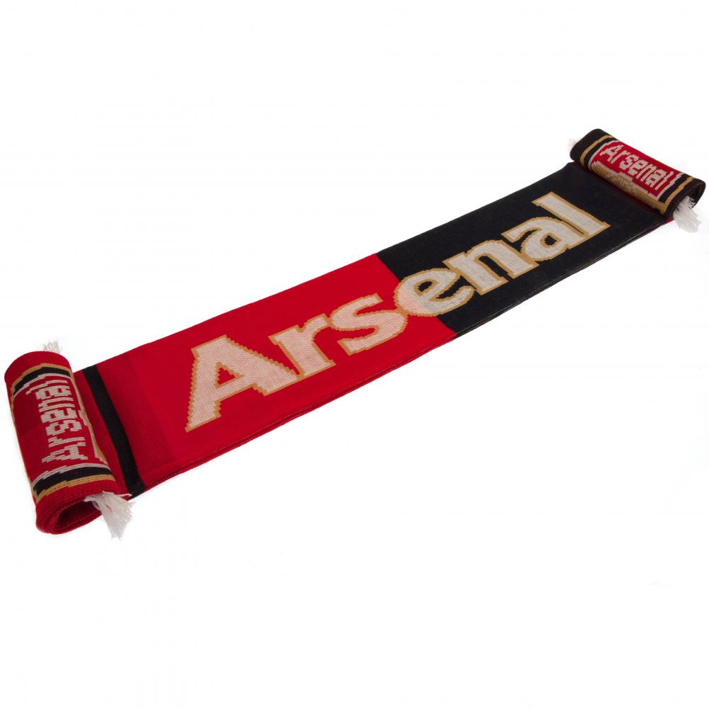 Arsenal FC Split Scarf - Shop Scarves At Gift Moments - 1