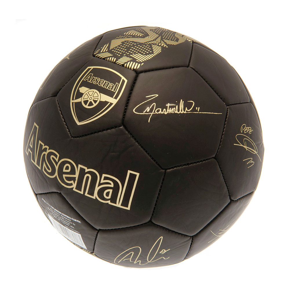 Arsenal FC Sig Gold Phantom Skill Ball - Shop Balls At Gift Moments - 2