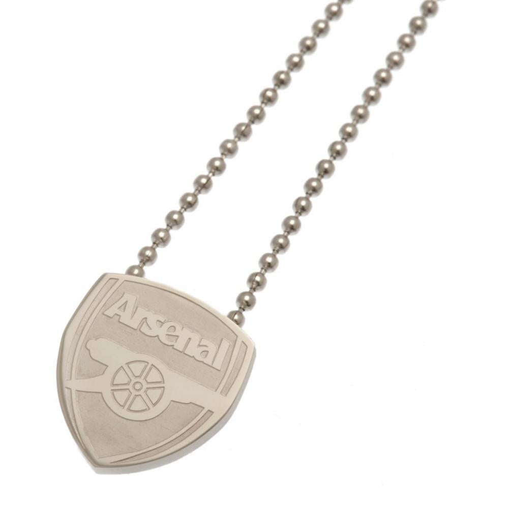 Arsenal FC Stainless Steel Pendant & Chain: 2 - Jewellery By Arsenal