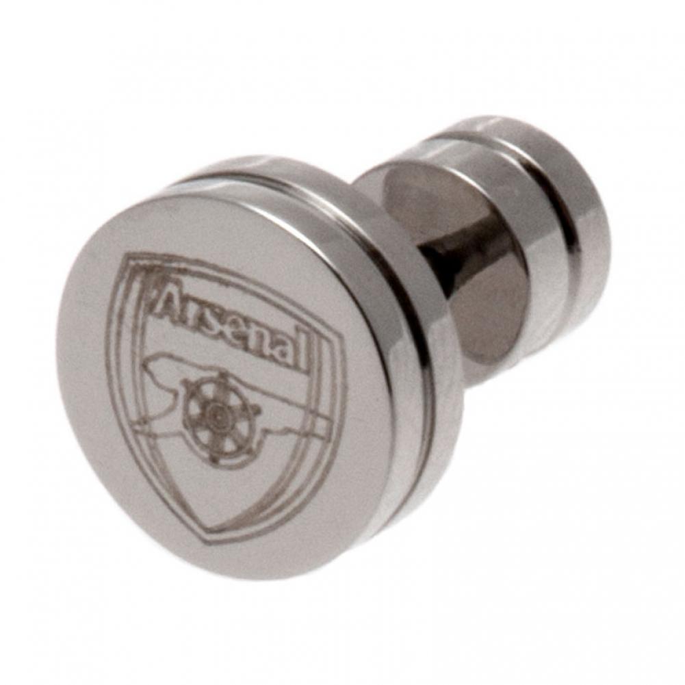 Arsenal FC Stainless Steel Stud Earring - Shop Jewellery At Gift Moments - 1