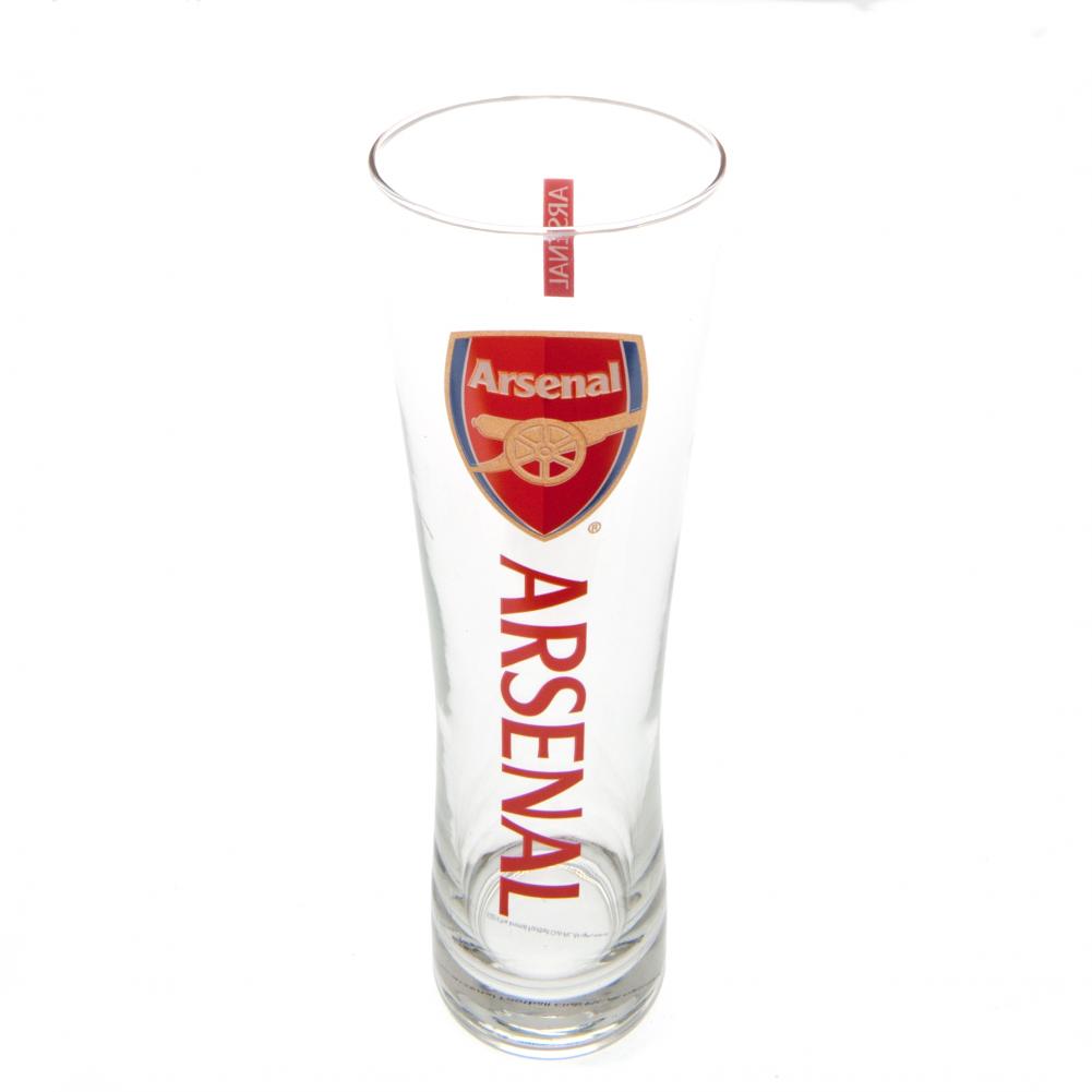 Arsenal FC Tall Beer Glass - Shop Glassware At Gift Moments - 2