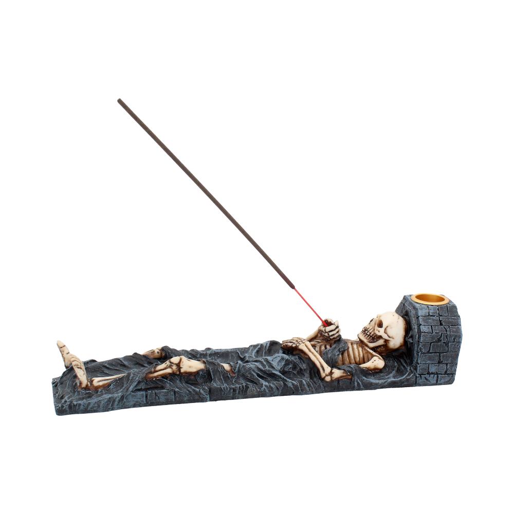 Ashes to Ashes Crypt Skeleton Incense Stick Holder: 4 - Incense Holders By Gift Moments