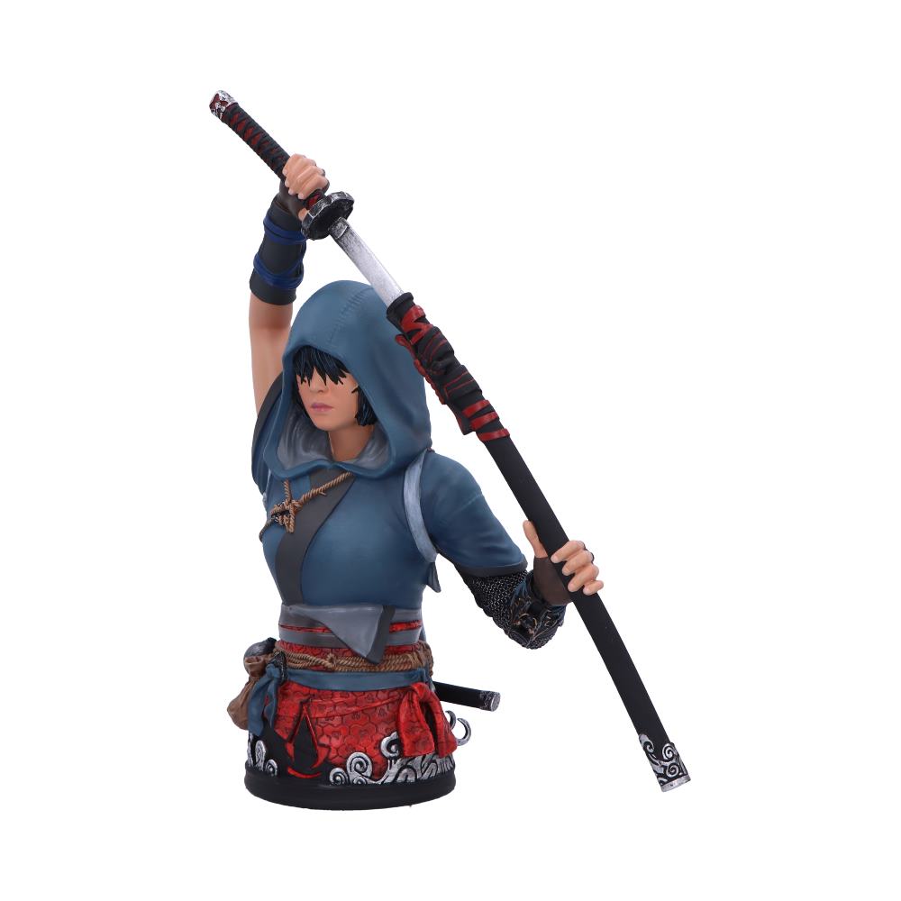 Assassins Creed Shadows Detailed Naoe Bust - Shop Figures & Collectables At Gift Moments - 3