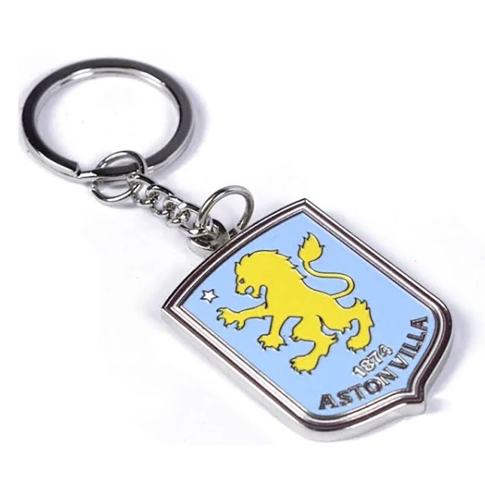 Aston Villa FC Crest Keyring: 1 - Keyrings By Aston Villa