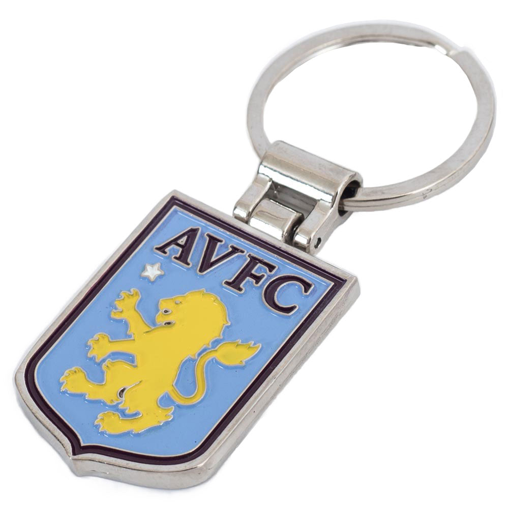 Aston Villa FC Boxed Crest Keyring: 1 - Keyrings By Aston Villa