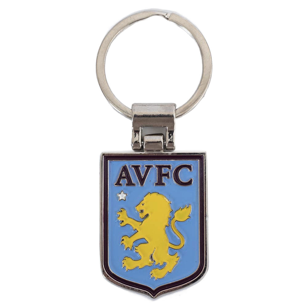 Aston Villa FC Boxed Crest Keyring: 2 - Keyrings By Aston Villa