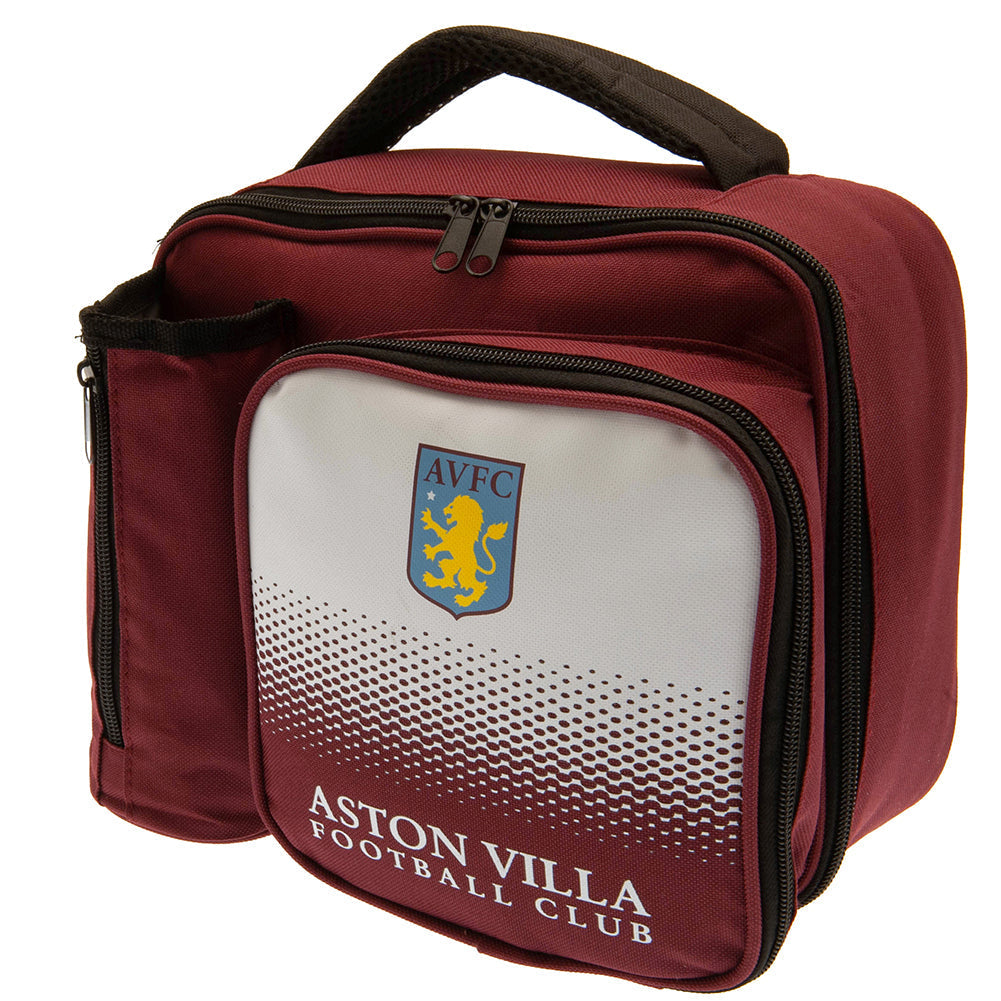Aston Villa FC Fade Lunch Bag: 3 Bags By Aston Villa