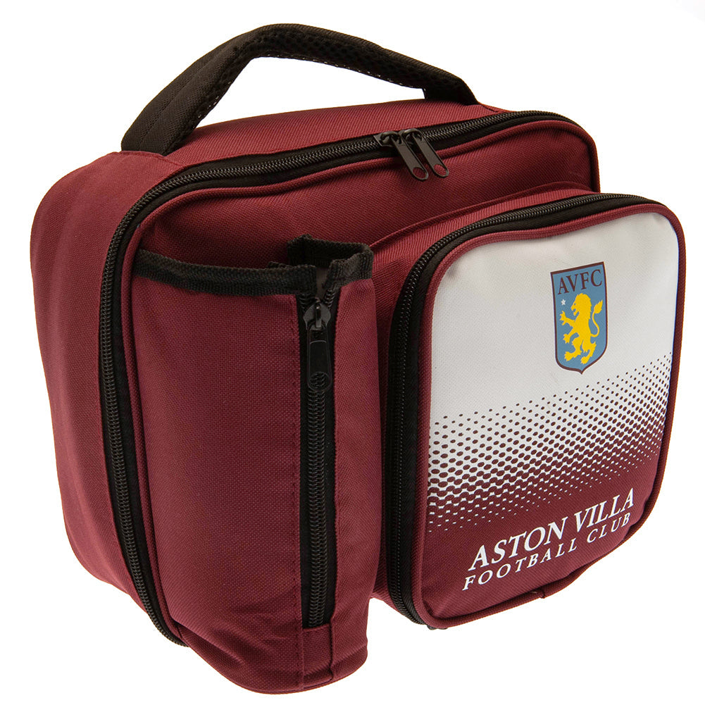 Aston Villa FC Fade Lunch Bag: 2 Bags By Aston Villa
