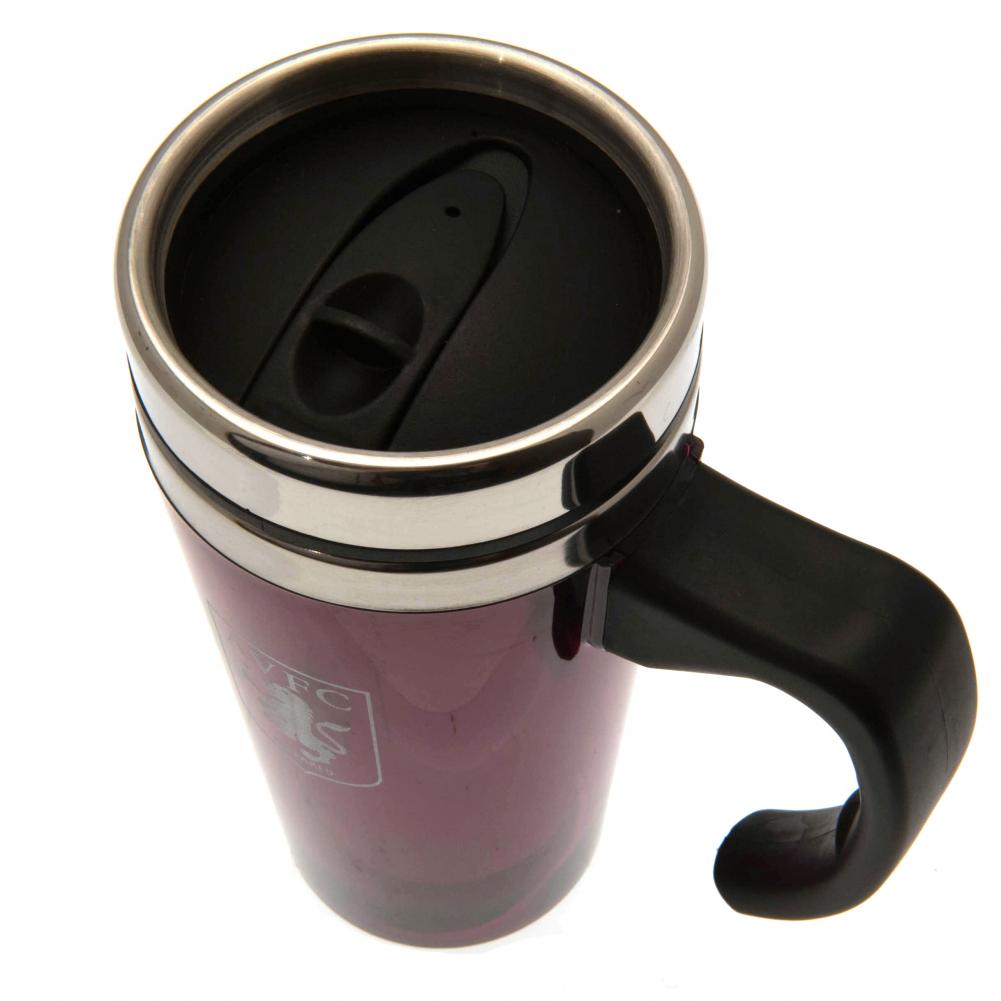 Aston Villa FC Handled Travel Mug: 2 - Mugs By Aston Villa
