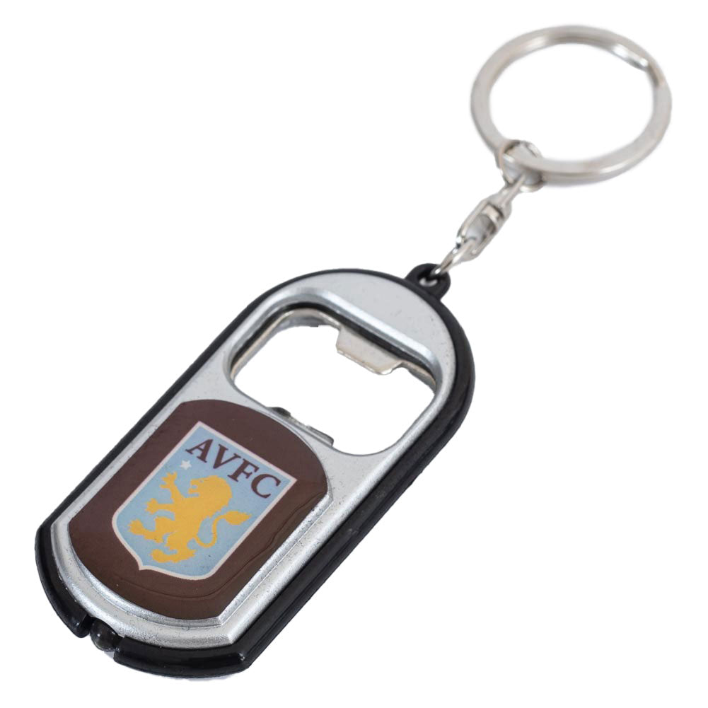 Aston Villa FC Keyring Torch Bottle Opener: 1 - Bottle Openers By Aston Villa