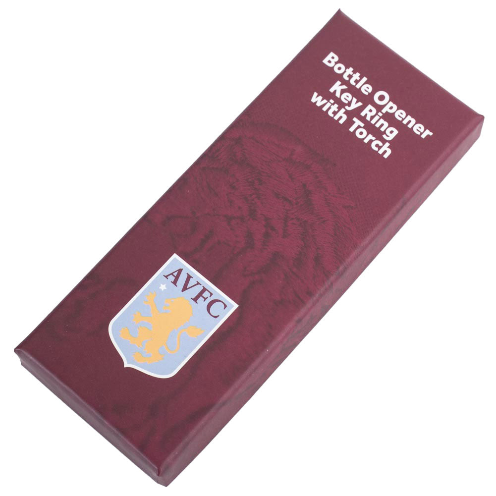 Aston Villa FC Keyring Torch Bottle Opener: 3 - Bottle Openers By Aston Villa