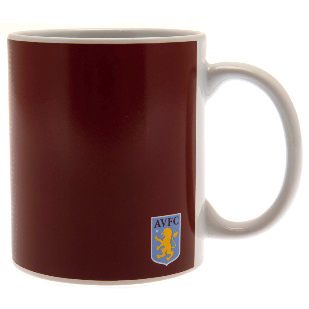Aston Villa FC Halftone Mug: 3 - Mugs By Aston Villa