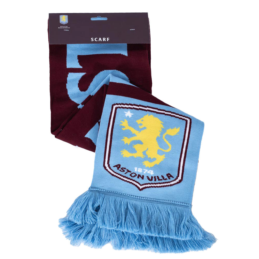 Aston Villa FC Nero Scarf: 5 - Scarves By Aston Villa