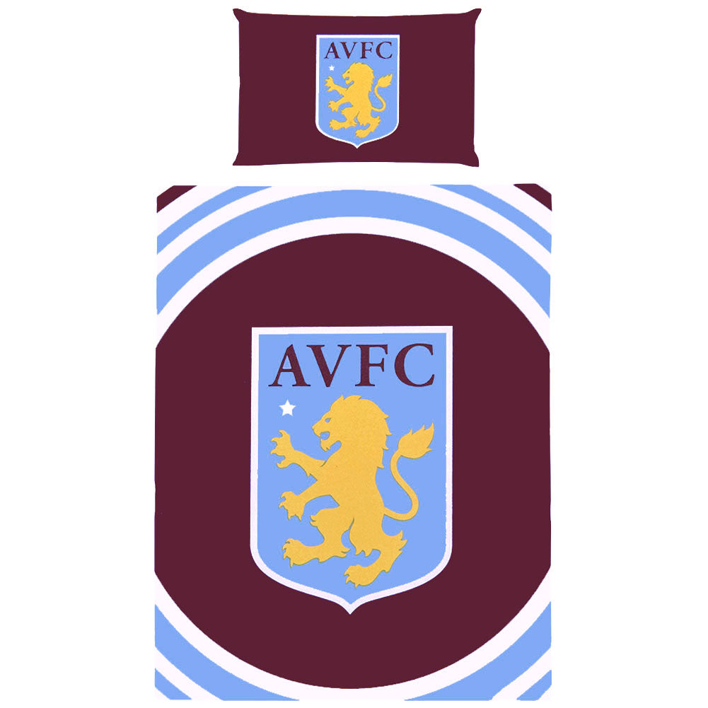 Aston Villa FC Pulse Single Duvet Set: 1 - Bedroom By Aston Villa