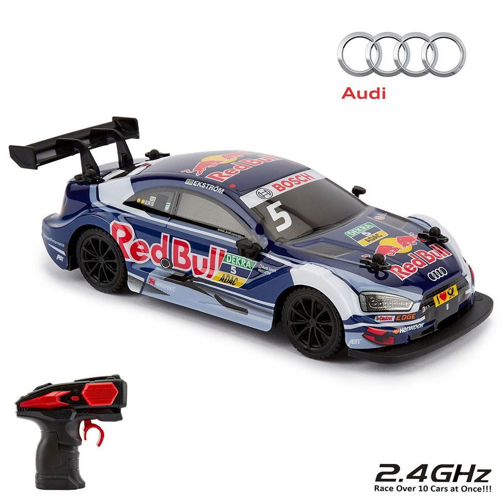 Audi DTM Blue Red Bull Radio Controlled Car 1:24 Scale - Shop Toys At Gift Moments - 1