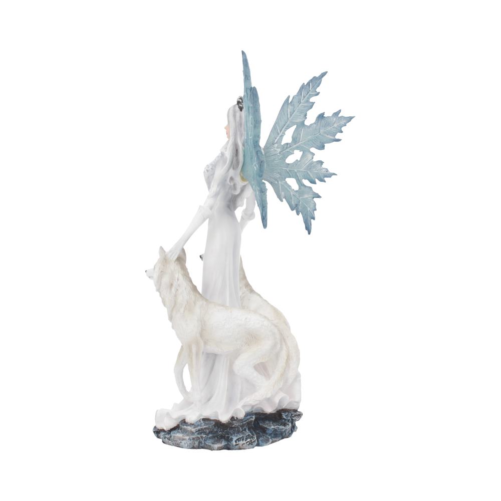 Aura Figurine Winter Fairy Wolf Ornament - Shop Figures & Collectables At Gift Moments - 4