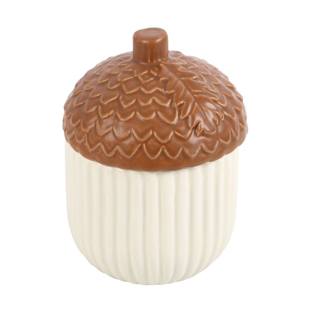 Autumn Acorn Ceramic Storage Jar: 2 - Storage By Gift Moments