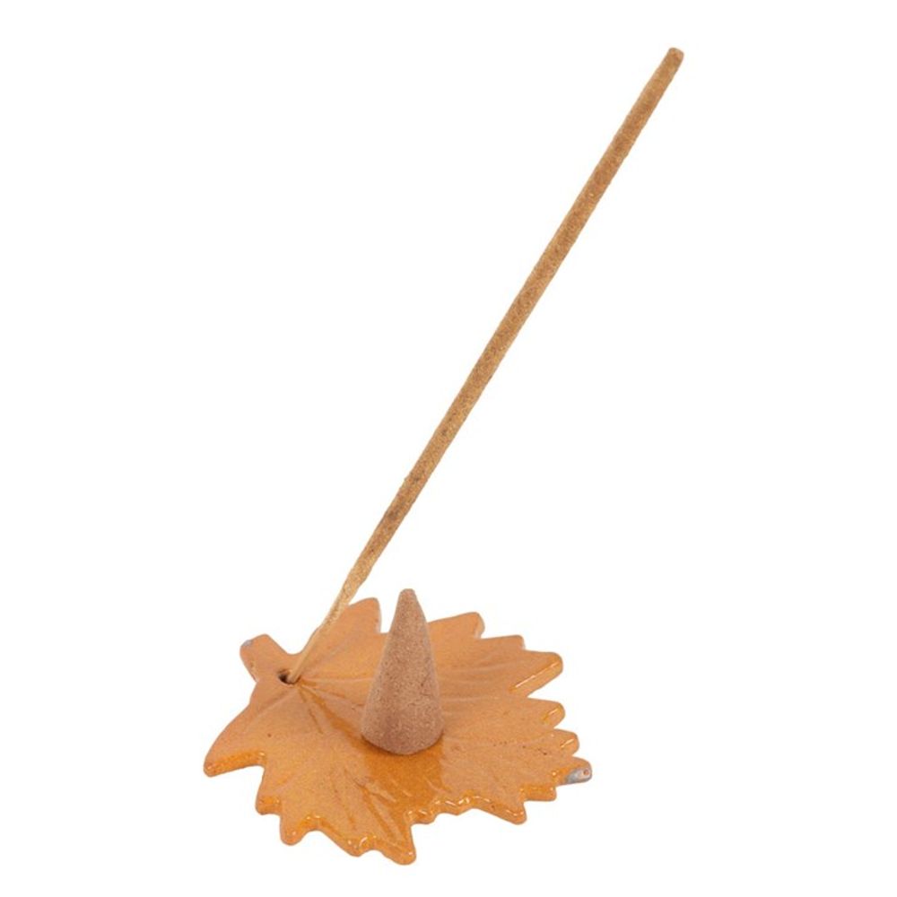 Autumn Leaf Orange & Cinnamon Incense Gift Set: 5 - Incense By Gift Moments
