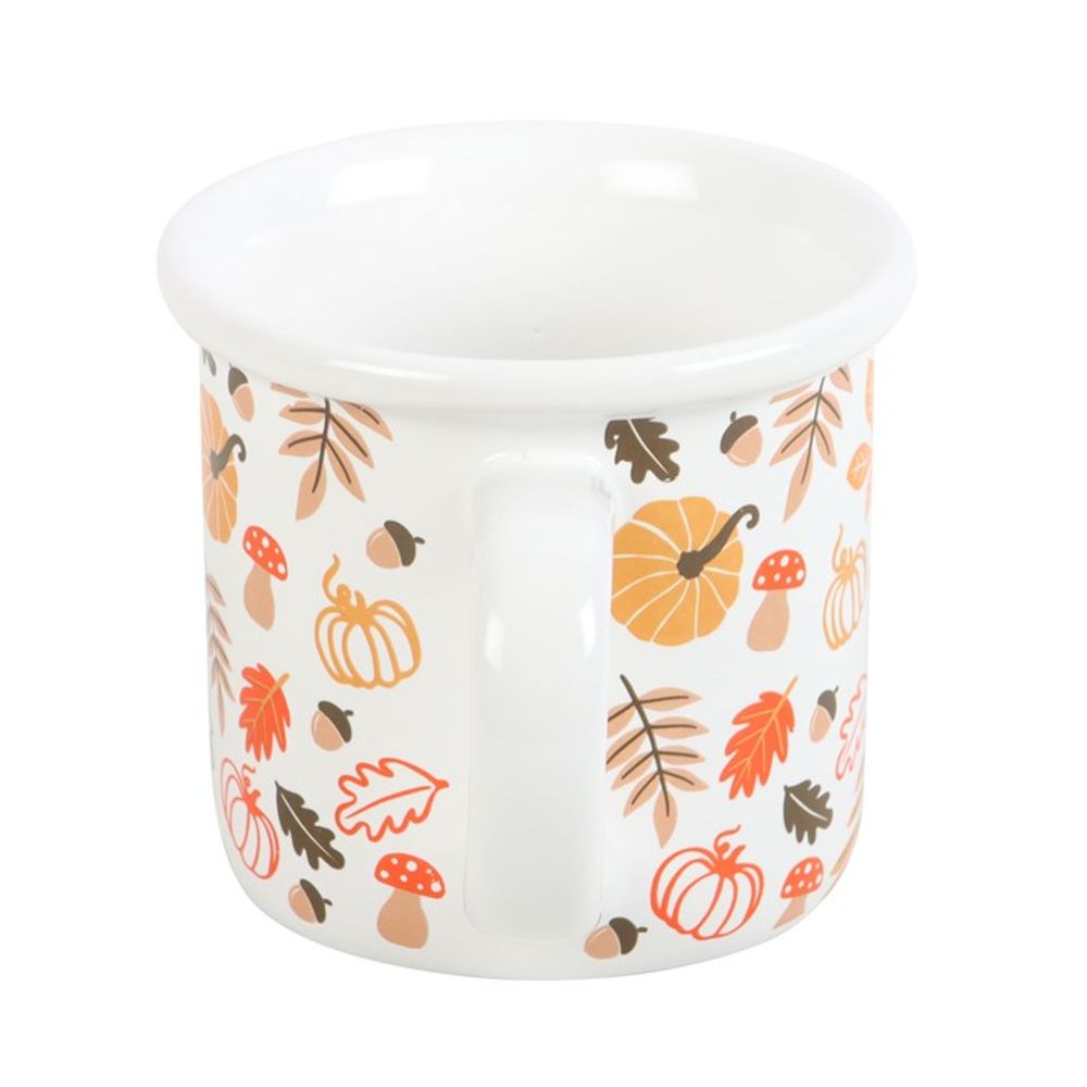 Autumn Leaves and Pumpkins Mug: 3 - Mugs By Gift Moments