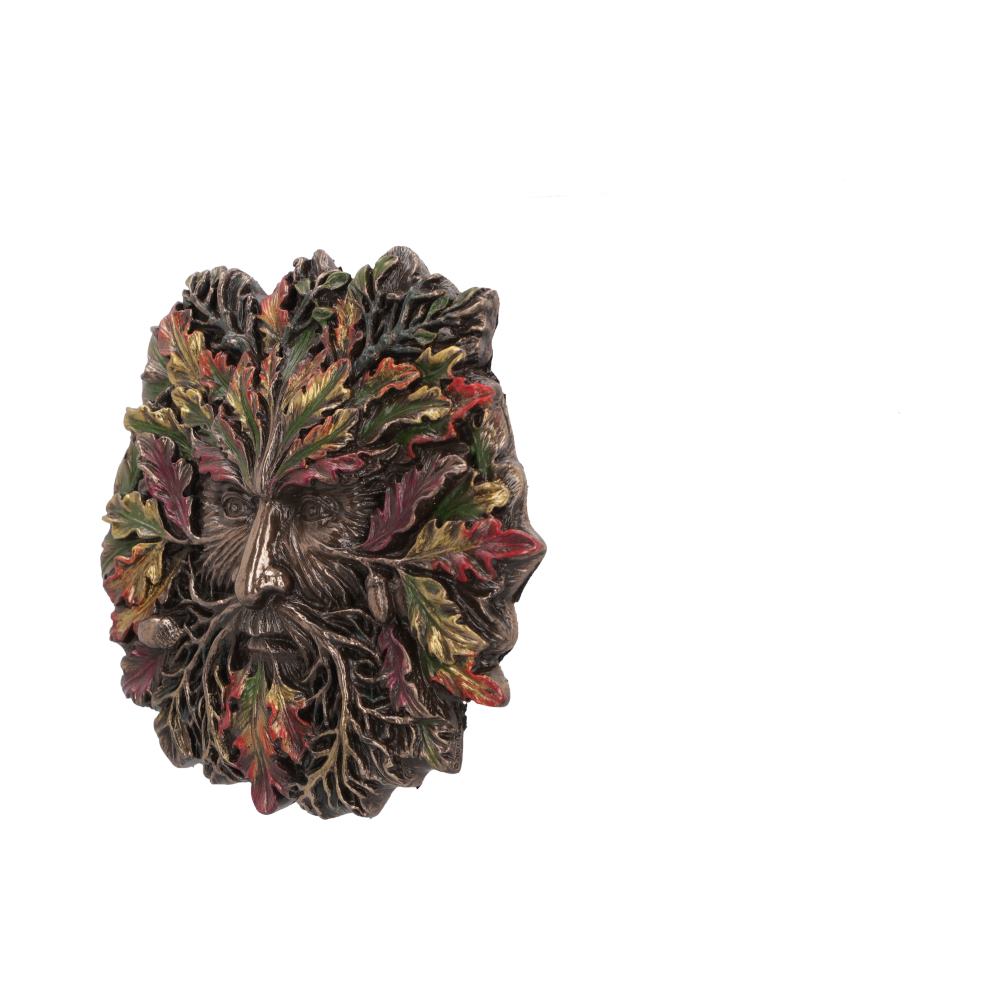 Autumnal Equinox Wall Mounted Tree Spirit 13cm: 3 - Wall Hanging Sculptures By Gift Moments